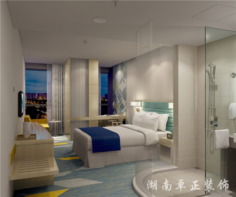 湖南賓館裝修設(shè)計效果圖